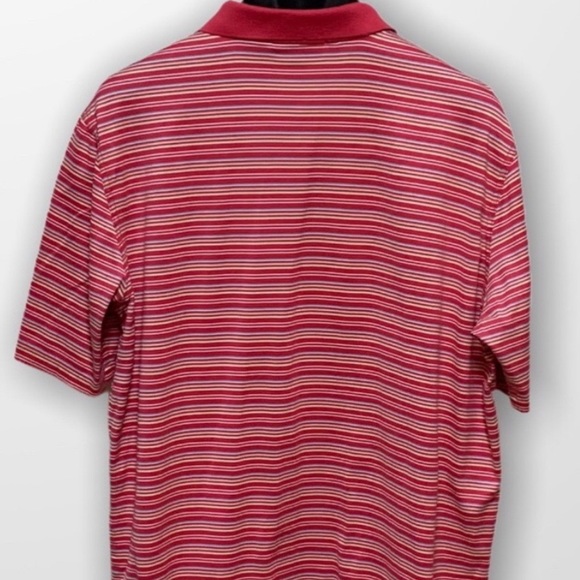 Bobby Jones Men’s Size XL Short Sleeve Striped Polo Shirt - Picture 3 of 9